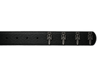 Chrome Hearts Black Roller Belt