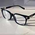 Chrome Black Glasses