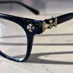 Chrome Black Glasses