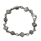 Chrome Hearts Cross Dice Bracelet