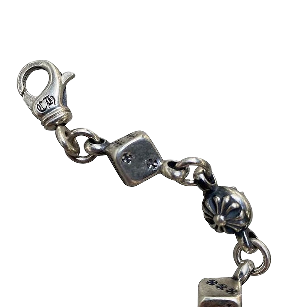 Chrome Hearts Cross Dice Bracelet