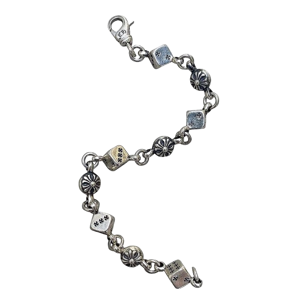 Chrome Hearts Cross Dice Bracelet