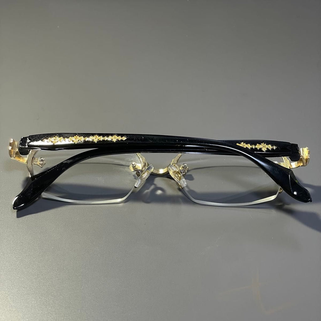 Chrome Hearts Gold Rimless Glass