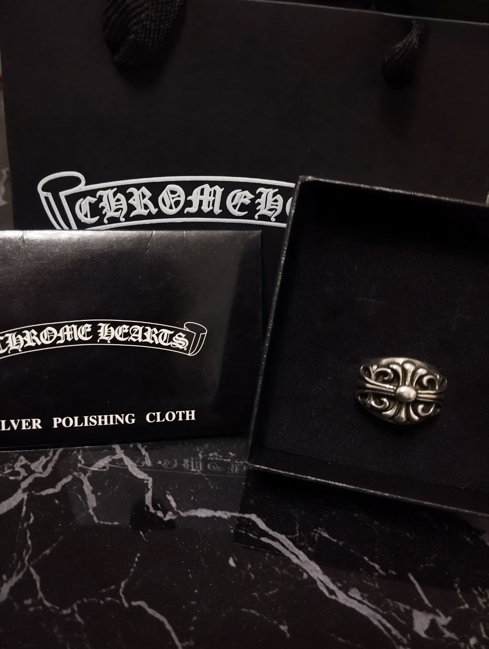 Chrome hearts keeper ring