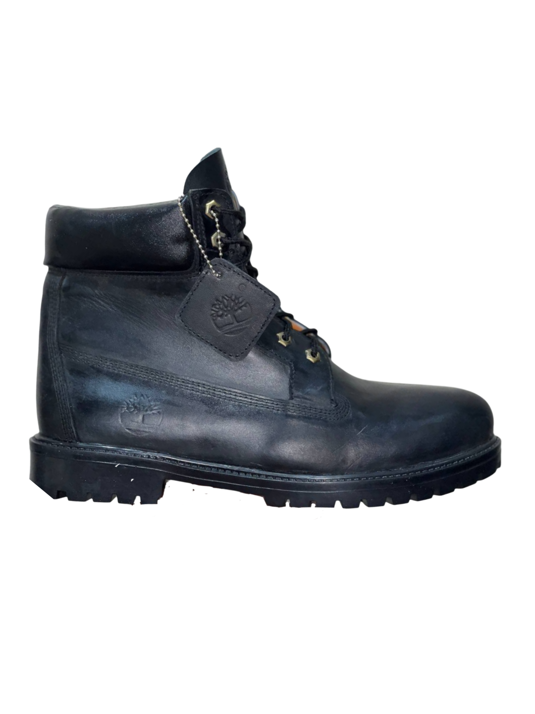 Timberland black leather