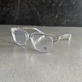 Chrome Hearts transparent Glasses - cross