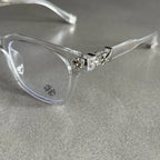 Chrome Hearts transparent Glasses - cross