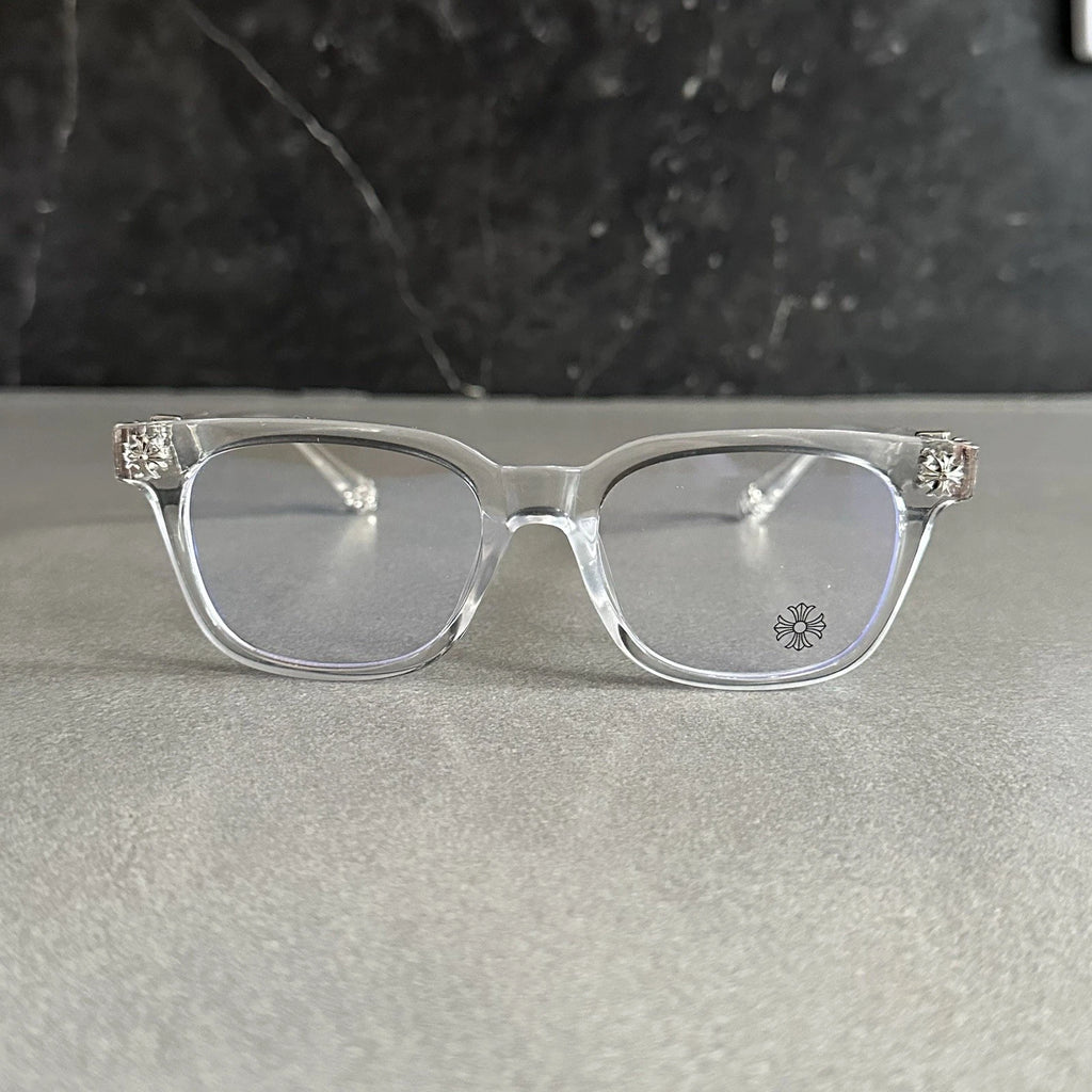 Chrome Hearts transparent Glasses - cross