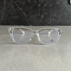 Chrome Hearts transparent Glasses - cross